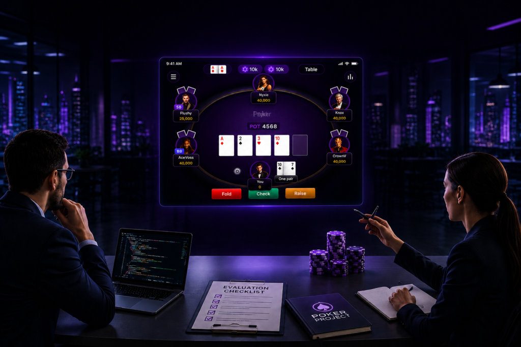 poker game development company